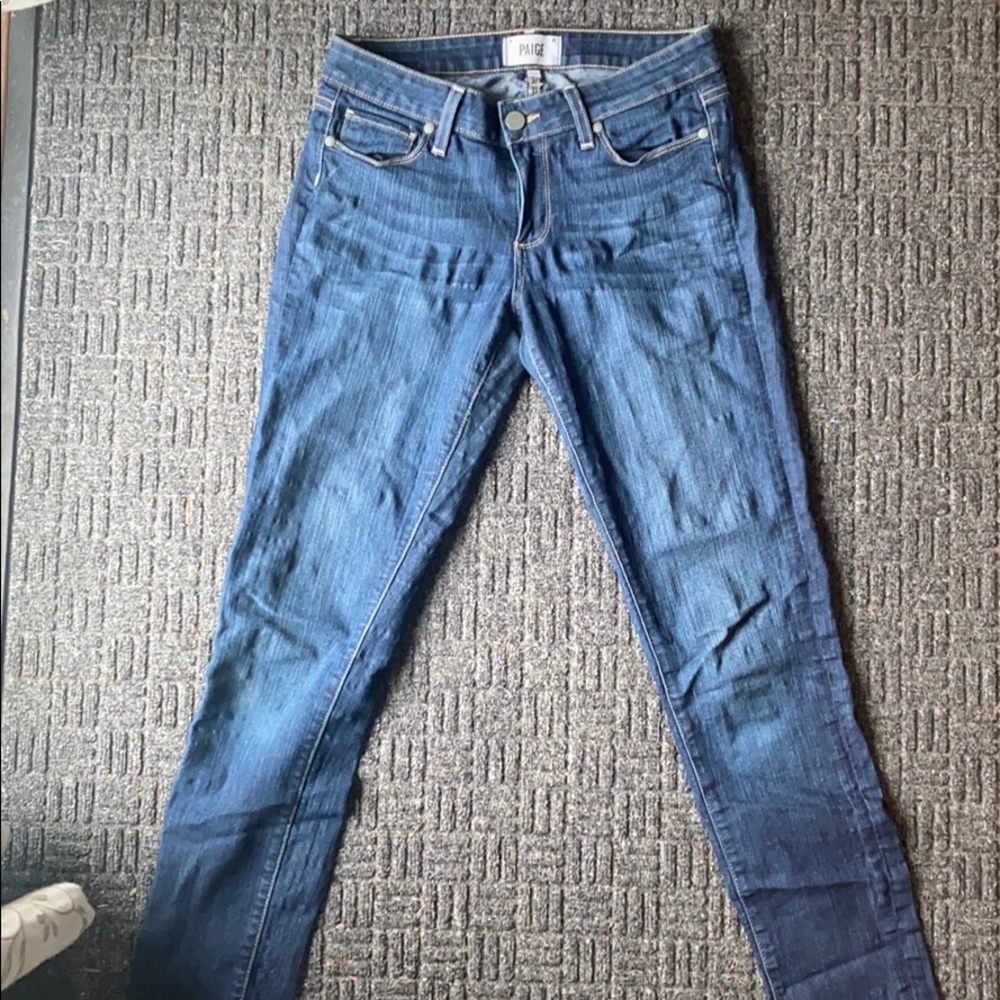 Paige Kyle crop denim